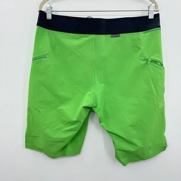 Bluesmiths Board Shorts Mens 34 Green The Spartan Standard 11” Inseam Stretch - Picture 2 of 13